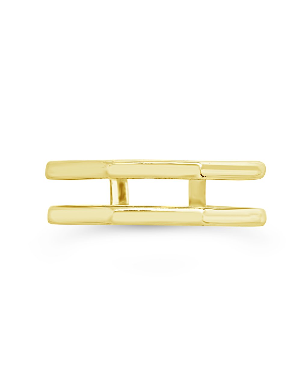 Sterling Silver Geometric Open Band Ring Ring Sterling Forever 