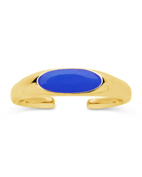 Sterling Silver Enamel Open Signet Ring Ring Sterling Forever 