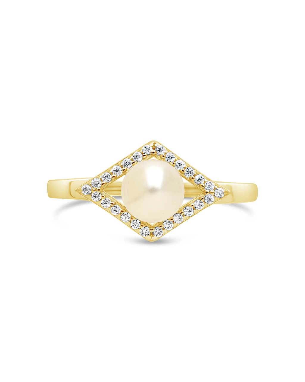 Alessia Evil Eye Ring Ring Sterling Forever Gold 6 