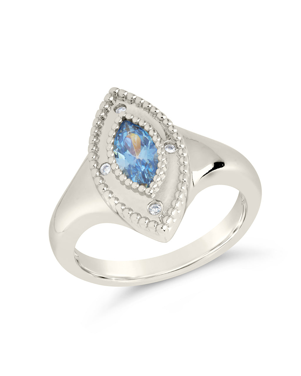 Nezetta Ring Ring Sterling Forever Silver 6 