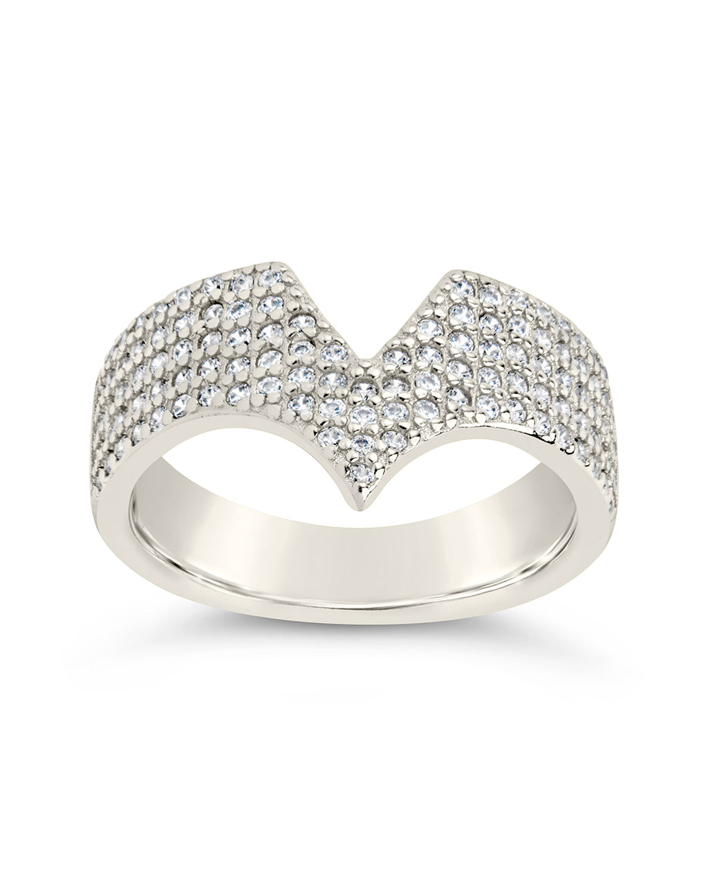 Sandra Band Ring Ring Sterling Forever 