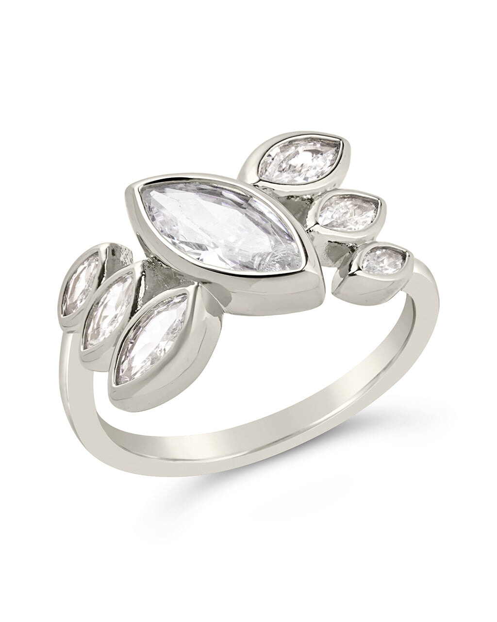 Anastasia Ring Ring Sterling Forever Silver 6 