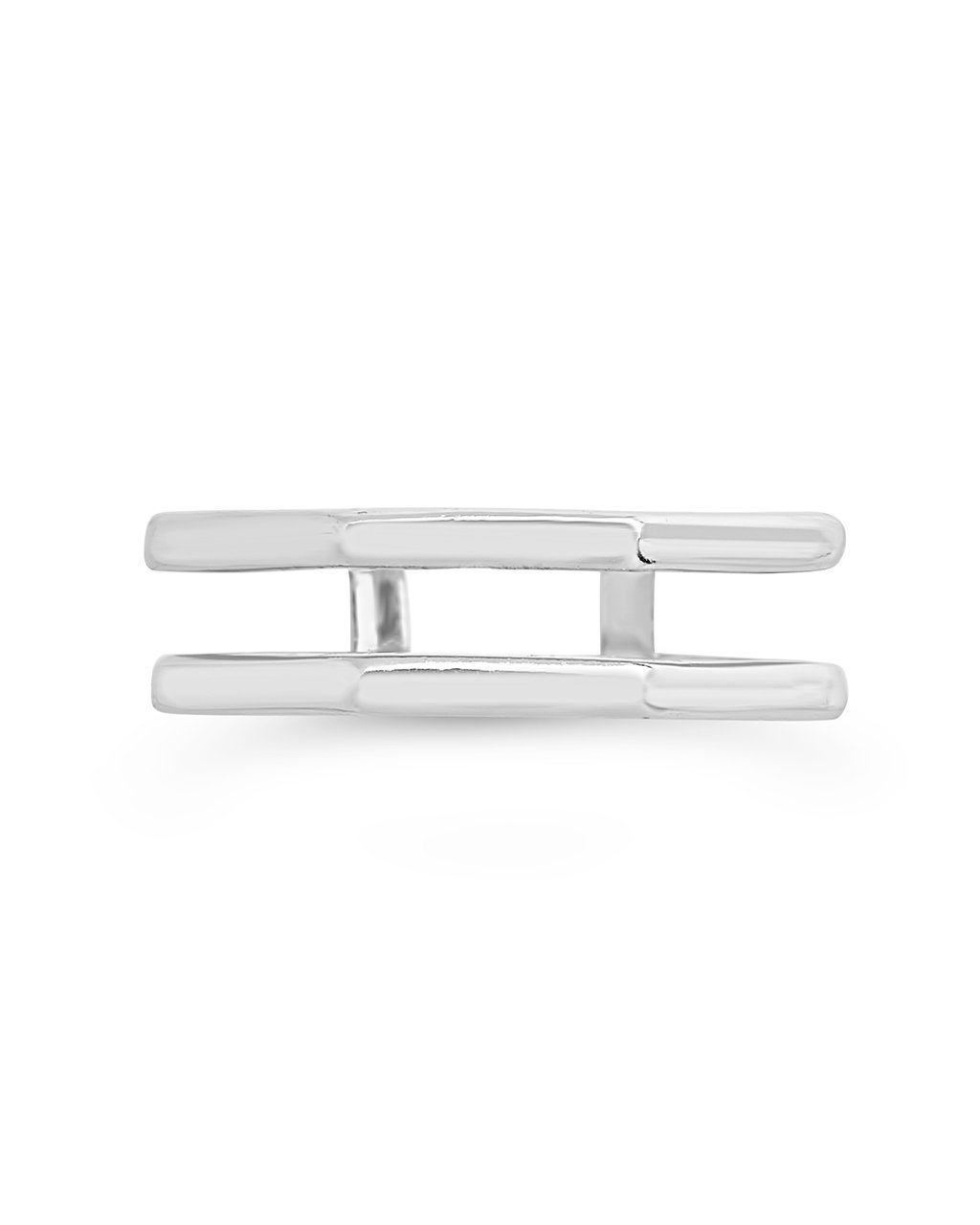 Sterling Silver Geometric Open Band Ring Ring Sterling Forever 