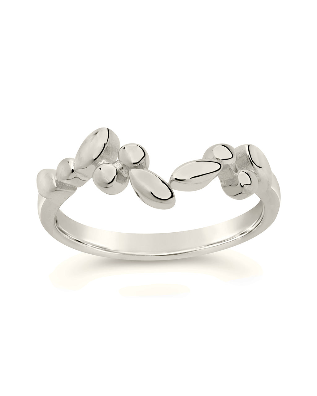 Sterling Silver Ivy Open Band Ring Ring Sterling Forever 
