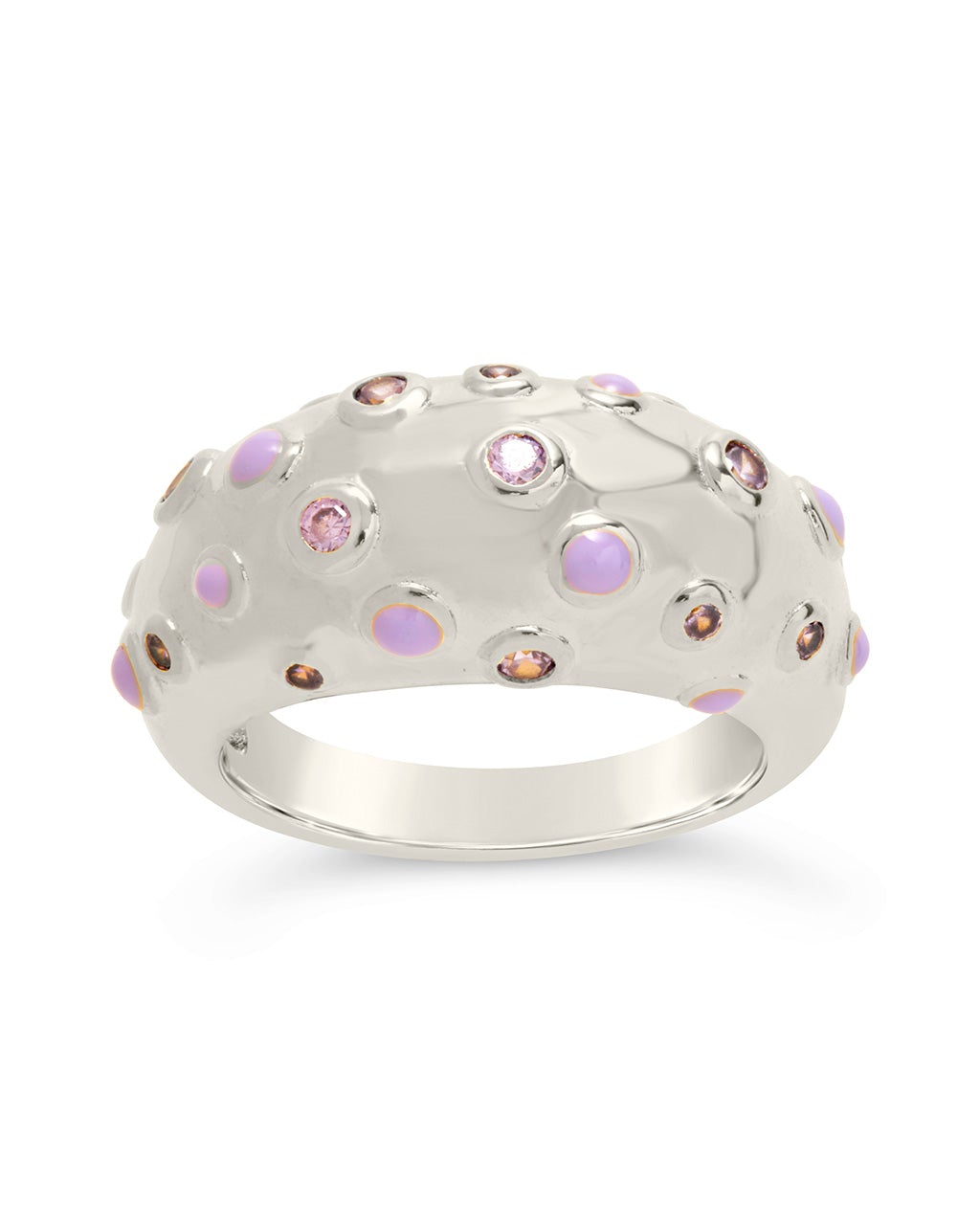 Emberly Dome Ring Ring Sterling Forever 