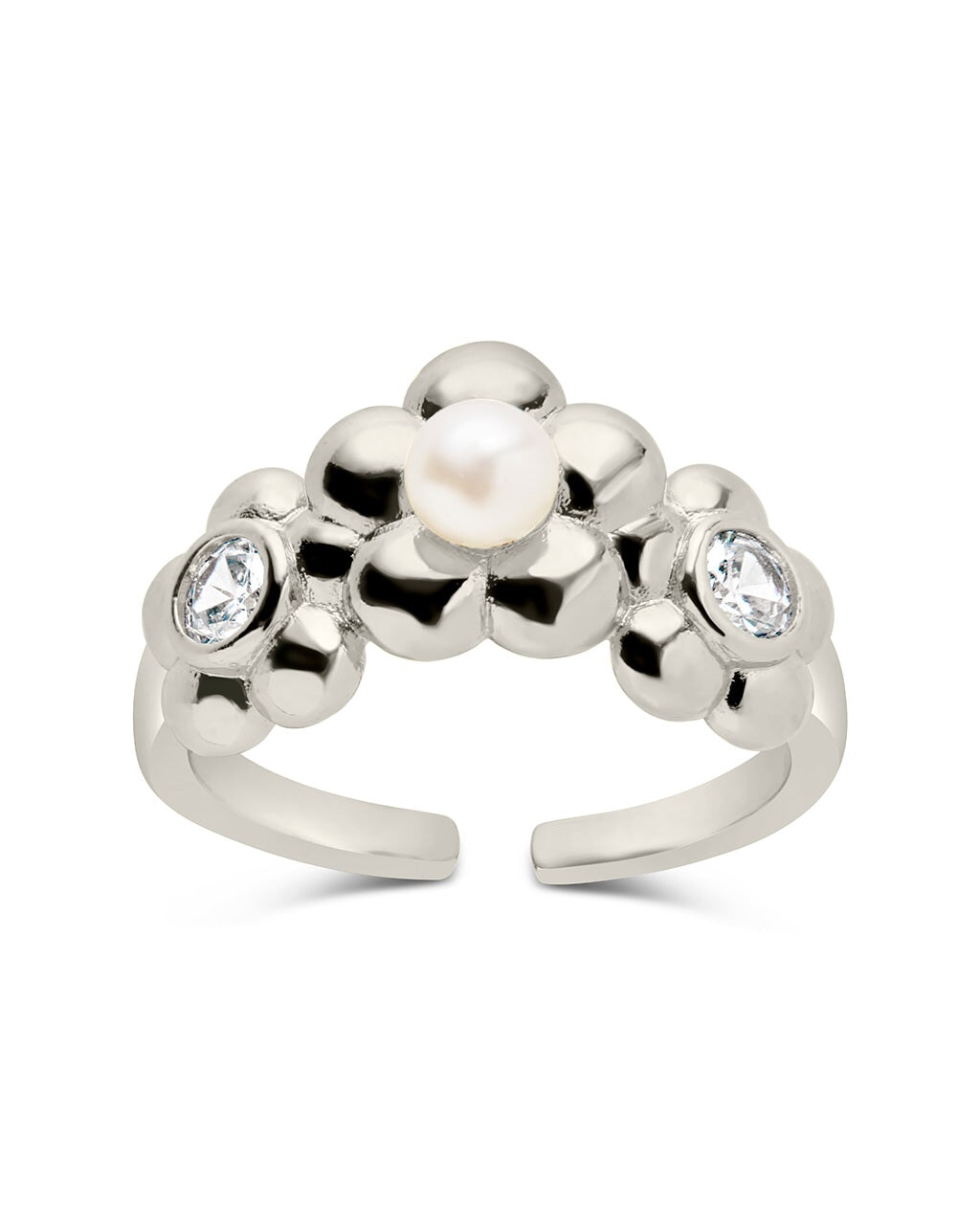 June Open Band Ring Ring Sterling Forever 