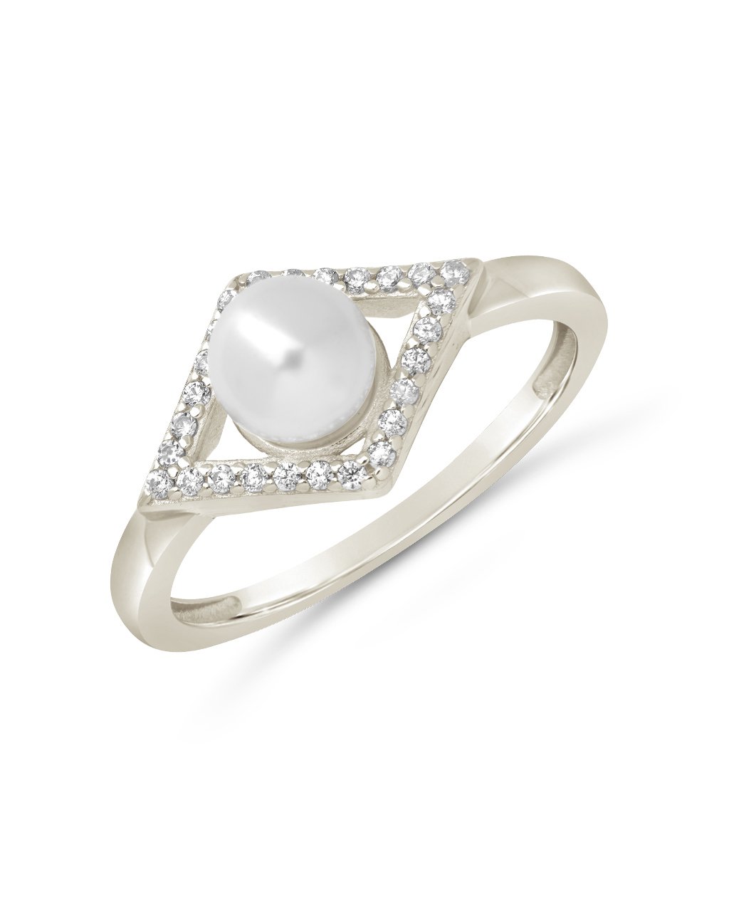 Alessia Evil Eye Ring Ring Sterling Forever 