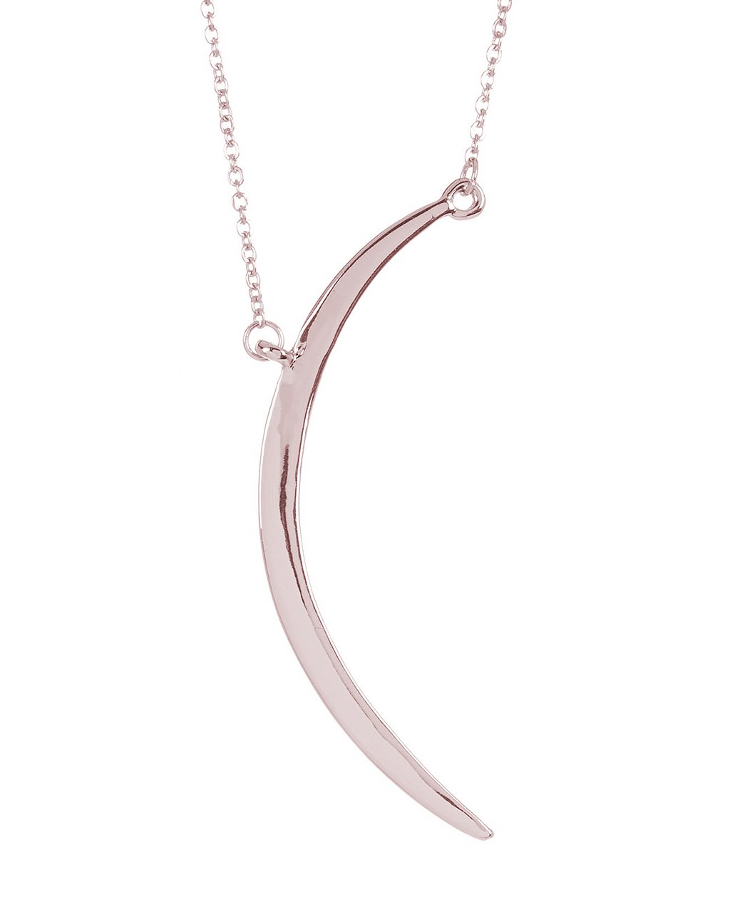 Crescent Moon Pendant - Sterling Forever