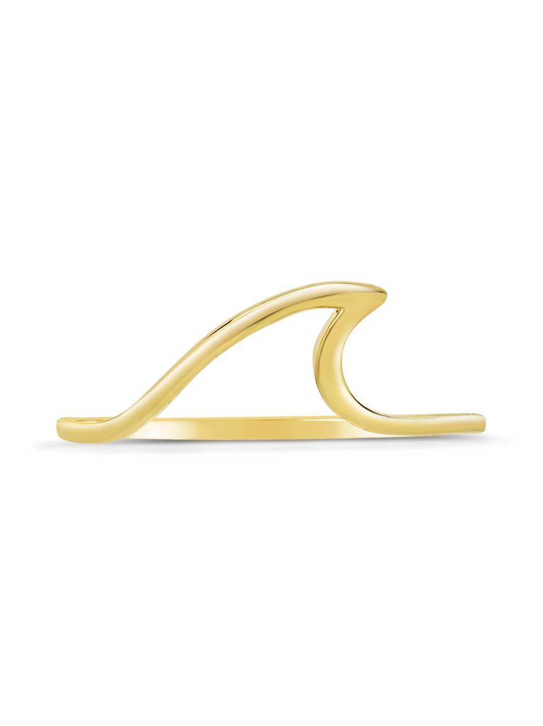 Sterling Silver Wave Ring - Sterling Forever