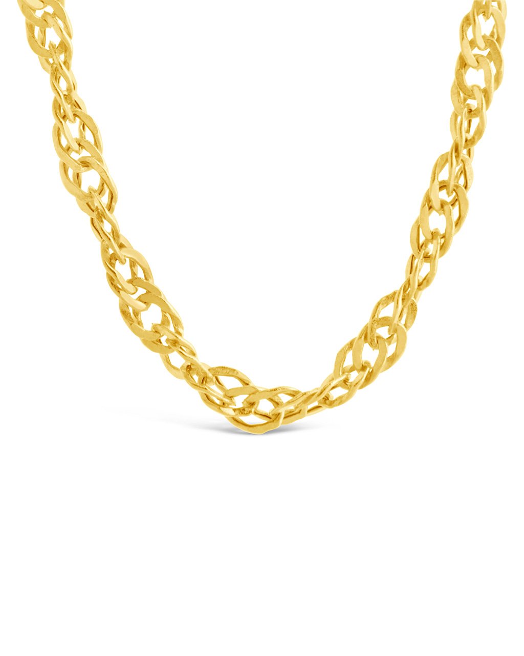 14K Italian Gold Singapore Chain Necklace Fine Necklace SF Fine 