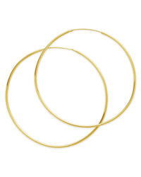 2.75" Infinity Hoops - Sterling Forever