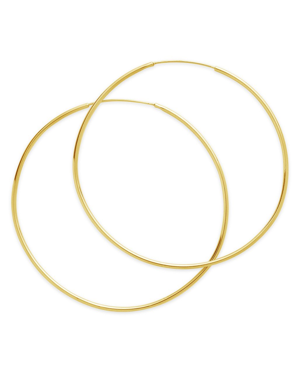 2.75" Infinity Hoops - Sterling Forever