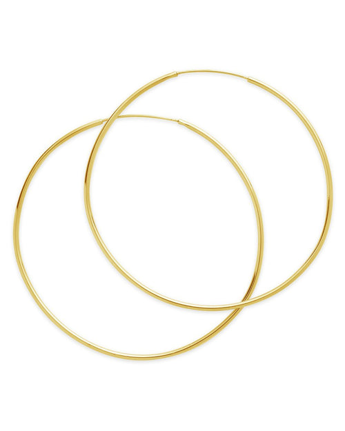 2.75" Infinity Hoops - Sterling Forever