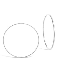 2.75" Infinity Hoops - Sterling Forever