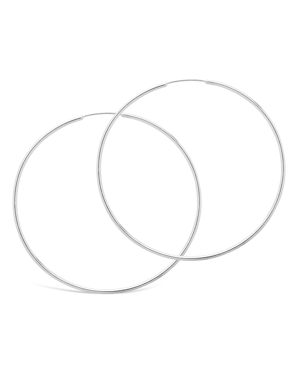 2.75" Infinity Hoops - Sterling Forever