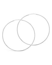2.75" Infinity Hoops - Sterling Forever