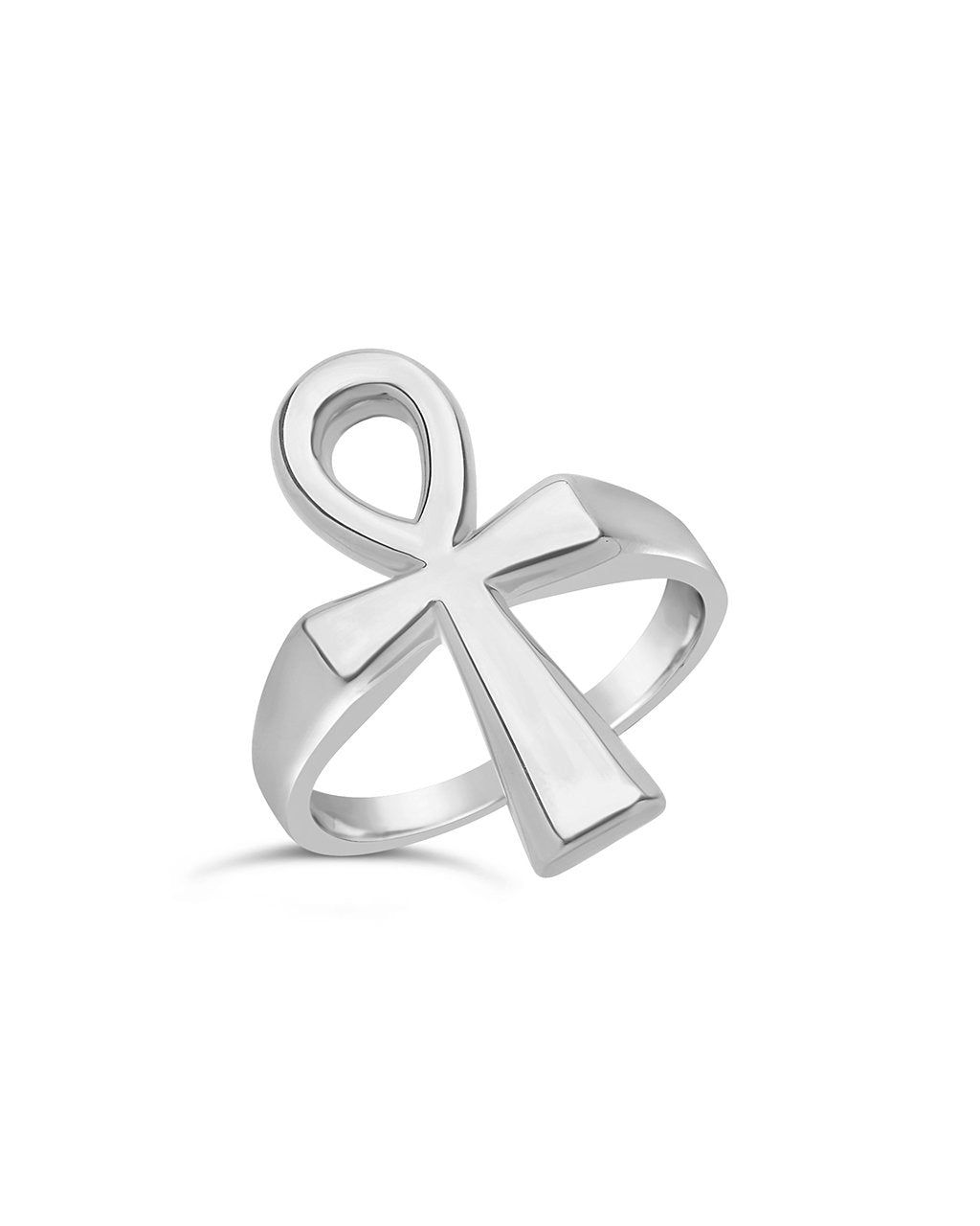 Ankh Statement Ring - Sterling Forever