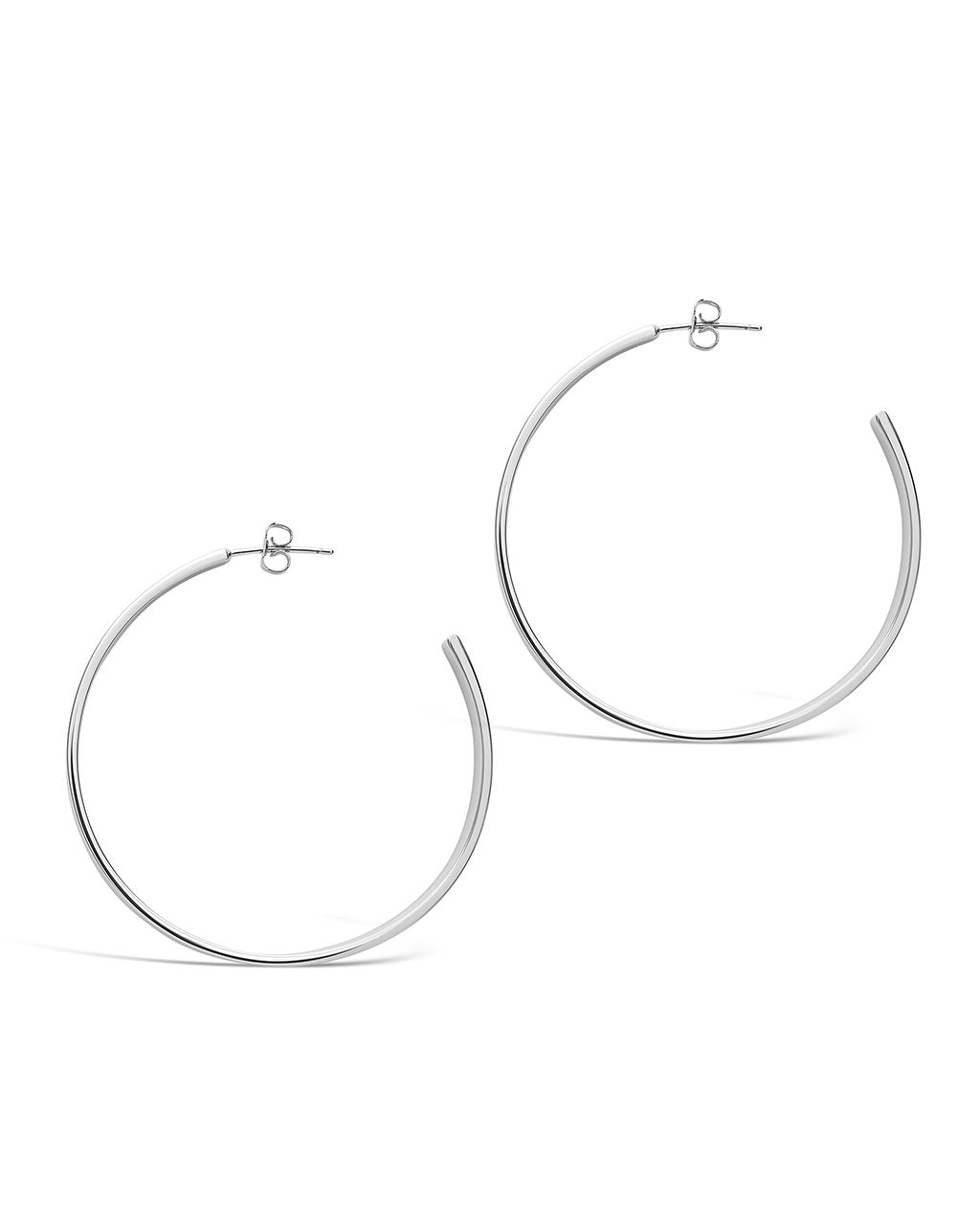 Graduating Hoop Earrings - Sterling Forever
