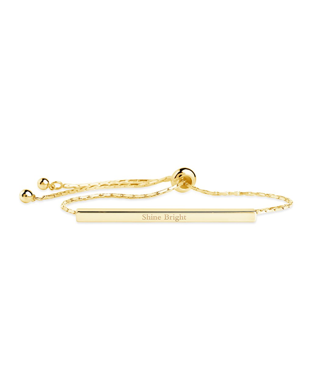 Inspirational Bar Slider Bracelet - Sterling Forever