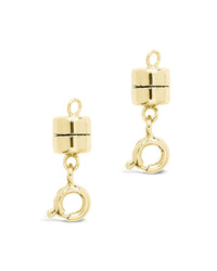 Magnetic Spring Ring Clasp - Sterling Forever