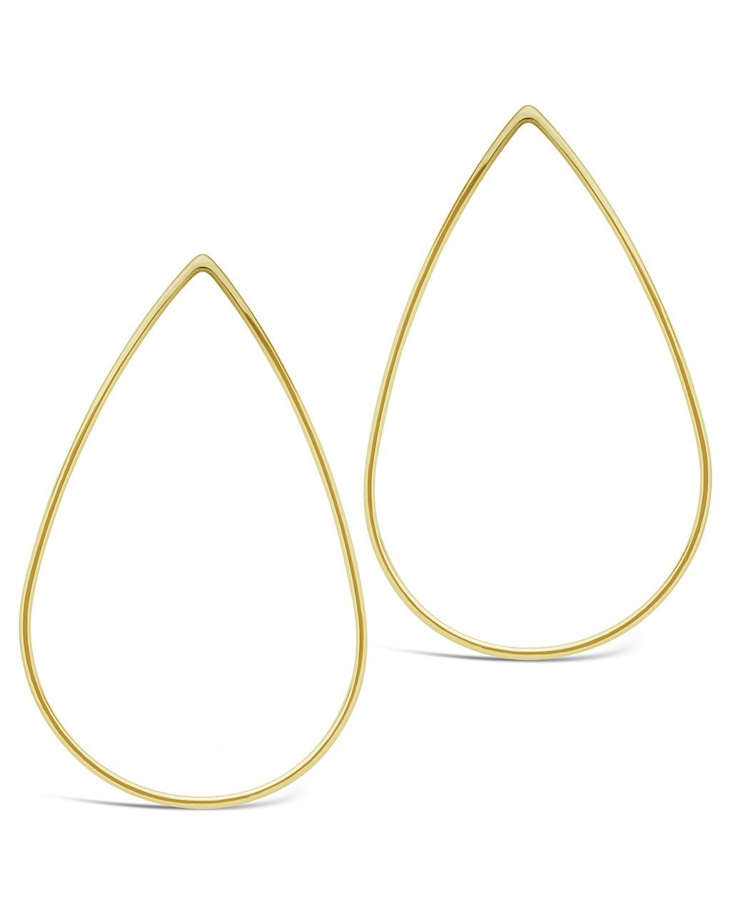 Teardrop Stud Earrings - Sterling Forever