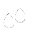 Sterling Silver Teardrop Threader Earrings - Sterling Forever