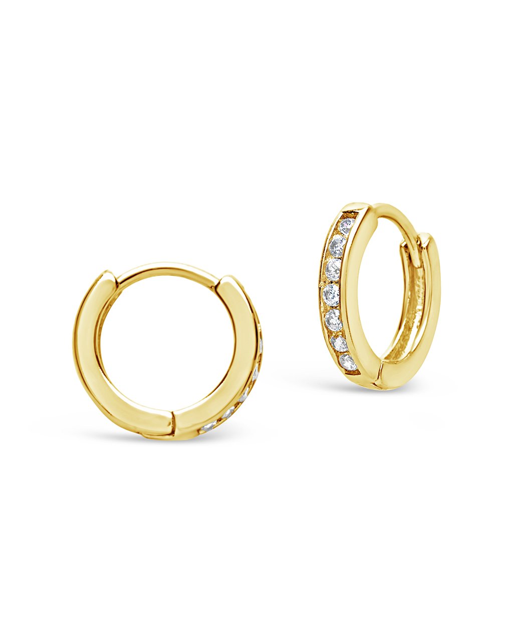 Pure Gold Oval Hoop Earrings | Local Eclectic – local eclectic