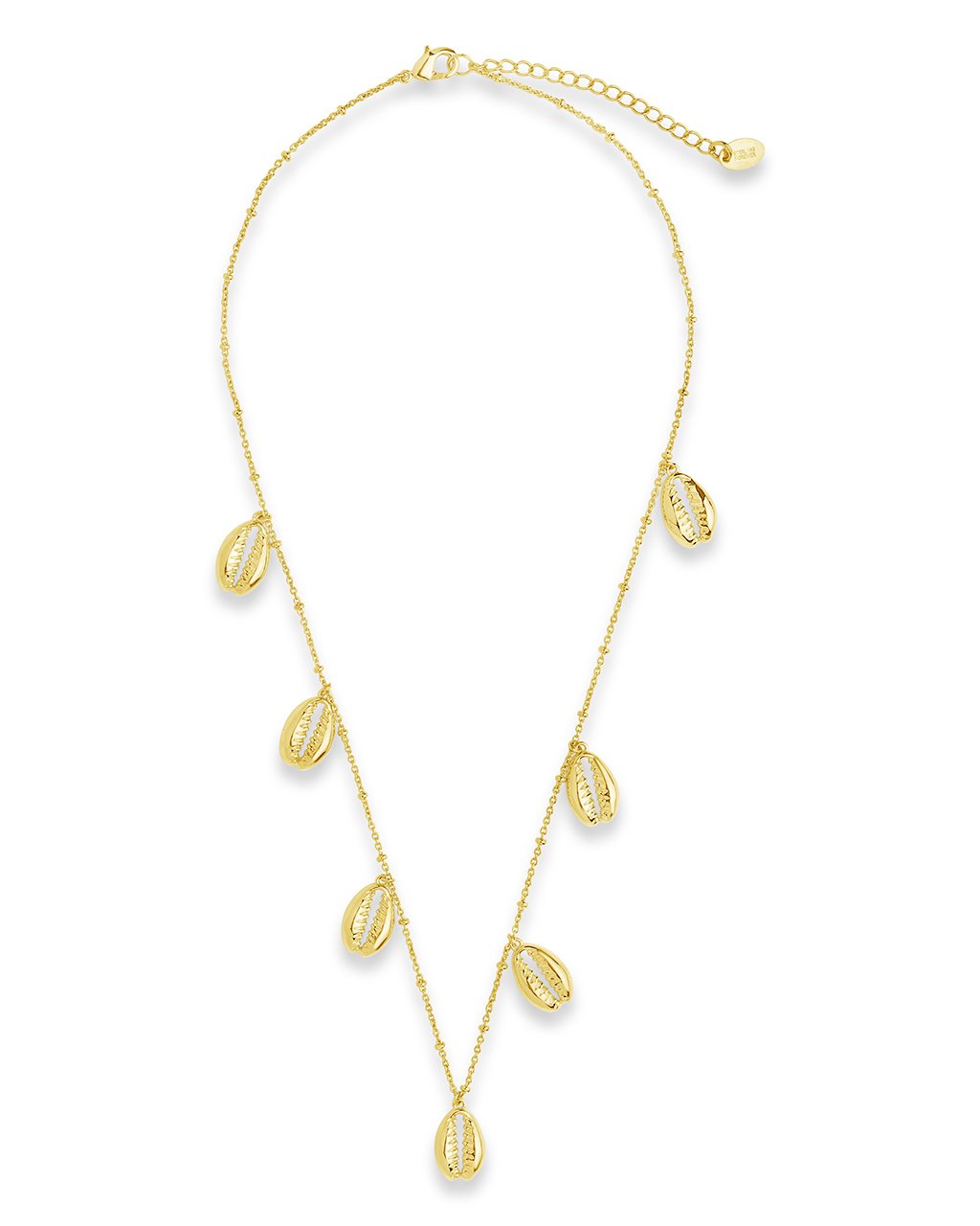 Puka Shell Charm Necklace - Sterling Forever