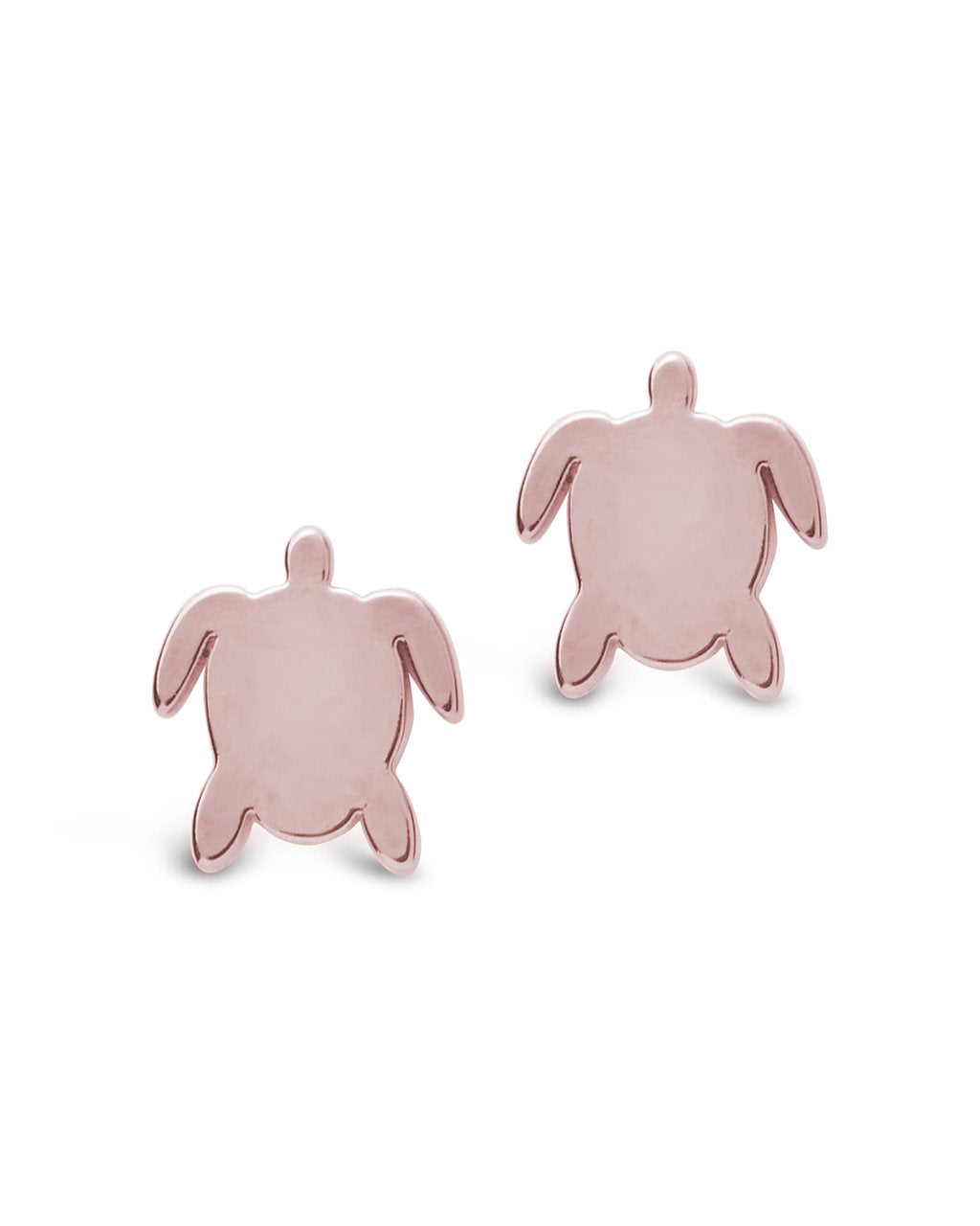 Sterling Silver Turtle Studs - Sterling Forever