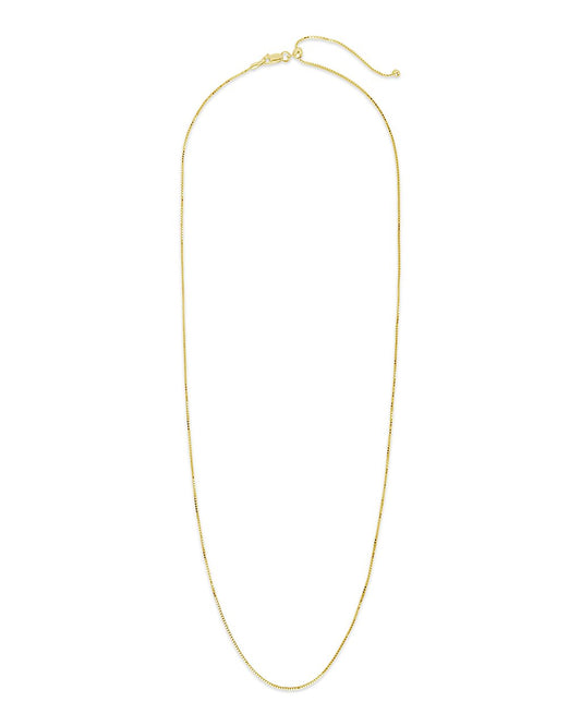 Sterling Silver Adjustable Venetian Chain - Sterling Forever