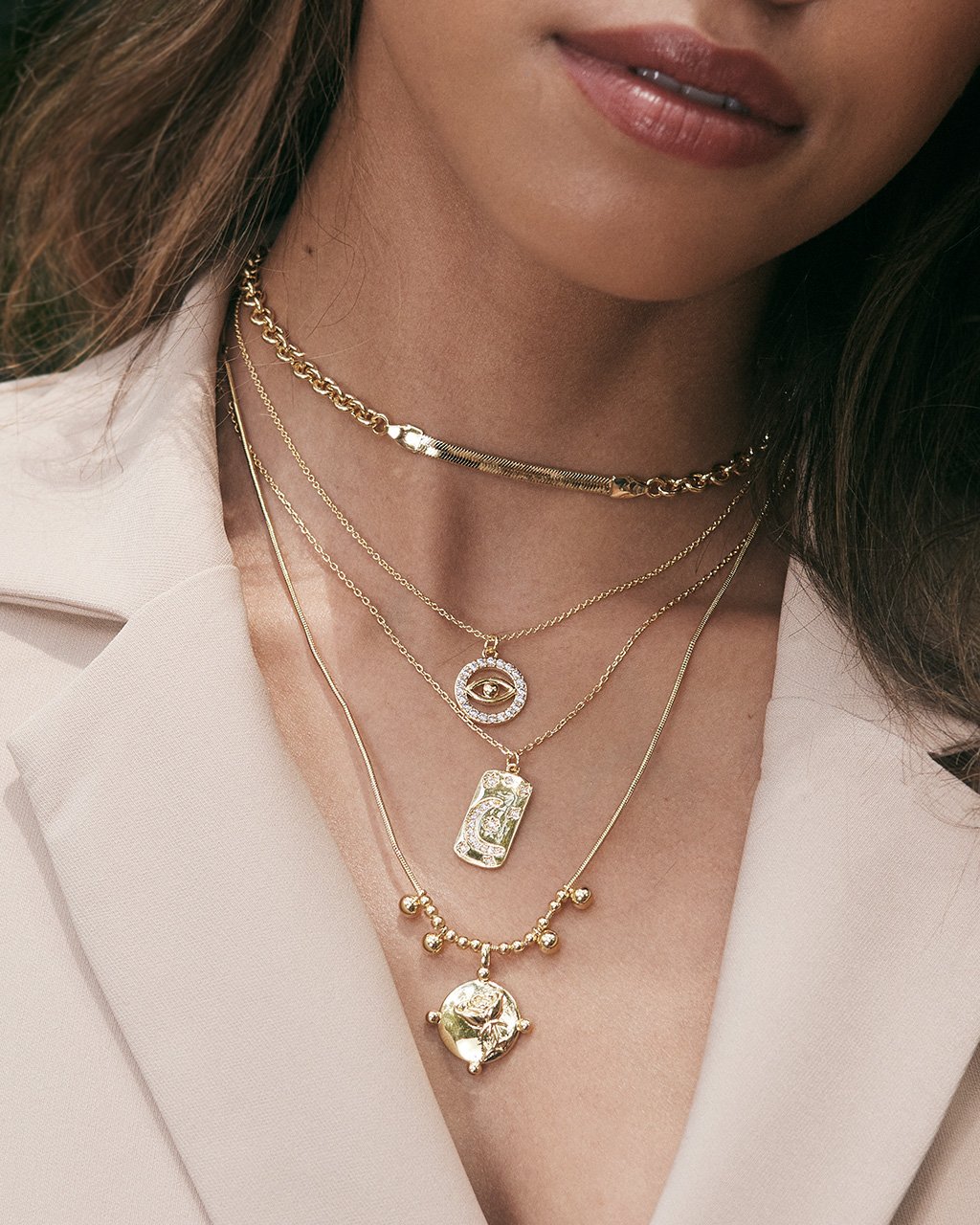 Marzia Necklace Necklace Sterling Forever 