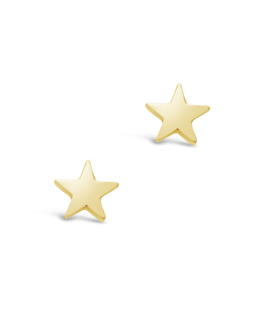 Sterling Silver Star Studs - Sterling Forever