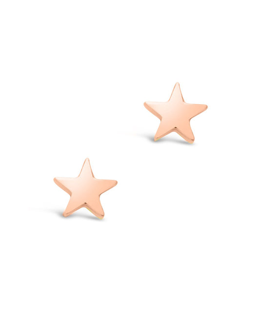 Sterling Silver Star Studs - Sterling Forever