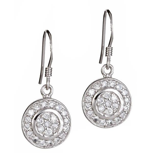 Sterling Silver Circlet Dangle Earrings - Sterling Forever