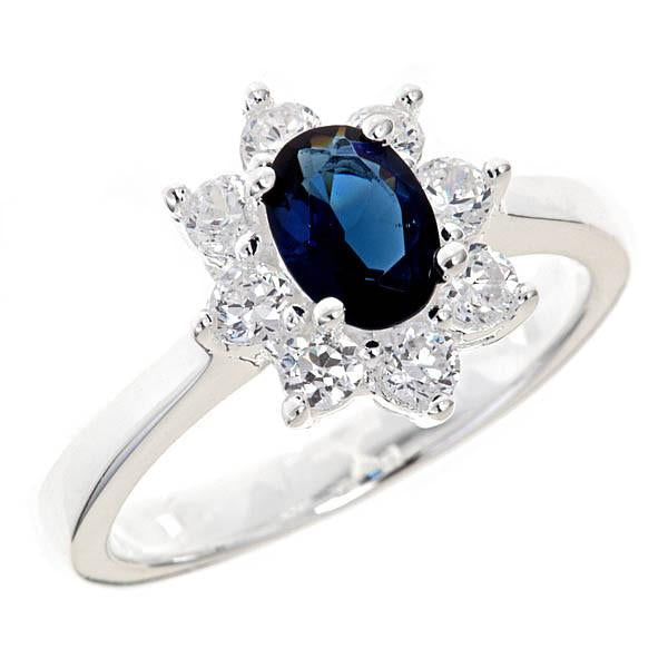 Sterling Silver Kate's Royal Engagement Ring - Sterling Forever